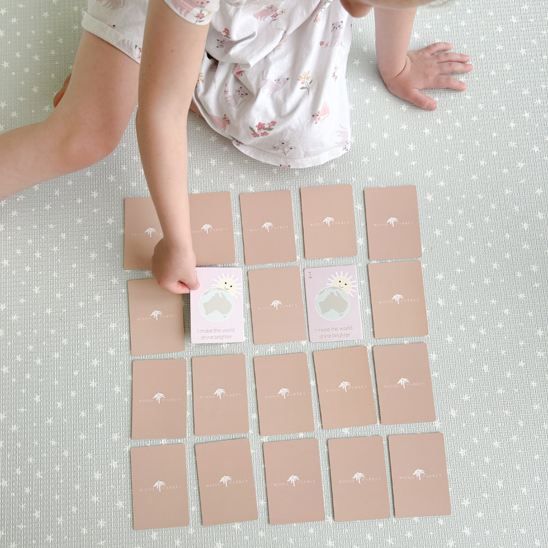 Australian Animals Memory Card Game