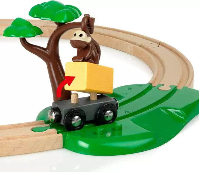 Damaged box Brio World Safari Railway Set