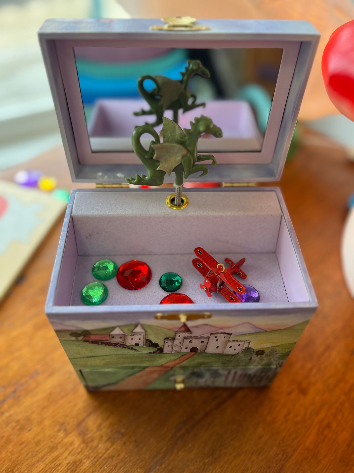Jewellery Box (Music Box) Mythical Creatures (dragon)