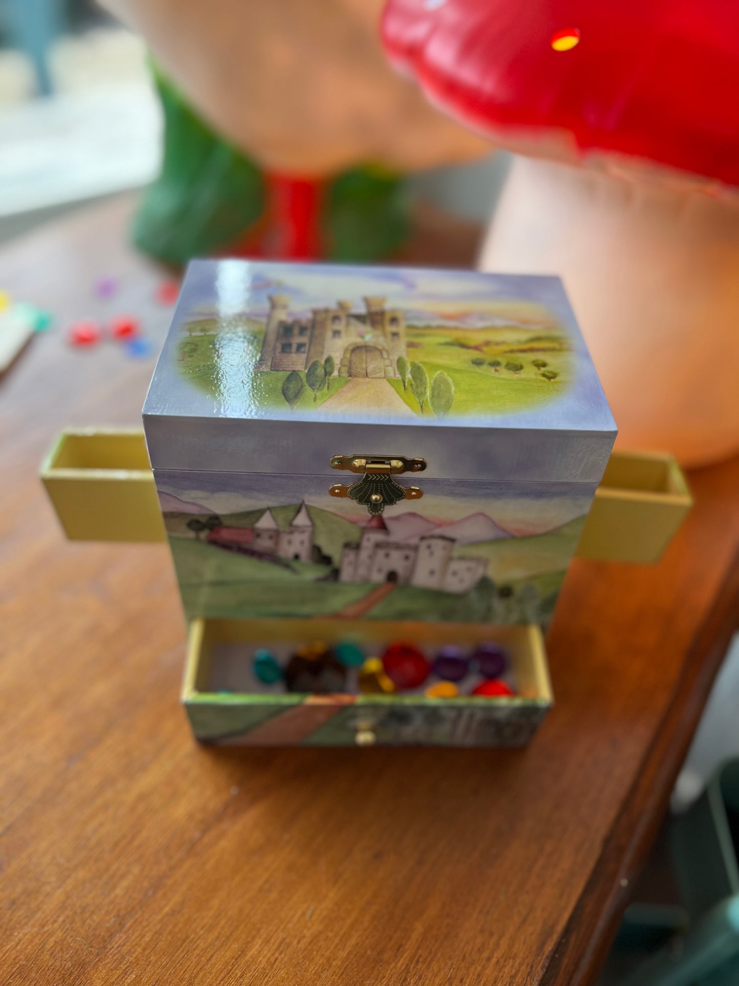 Jewellery Box (Music Box) Mythical Creatures (dragon)