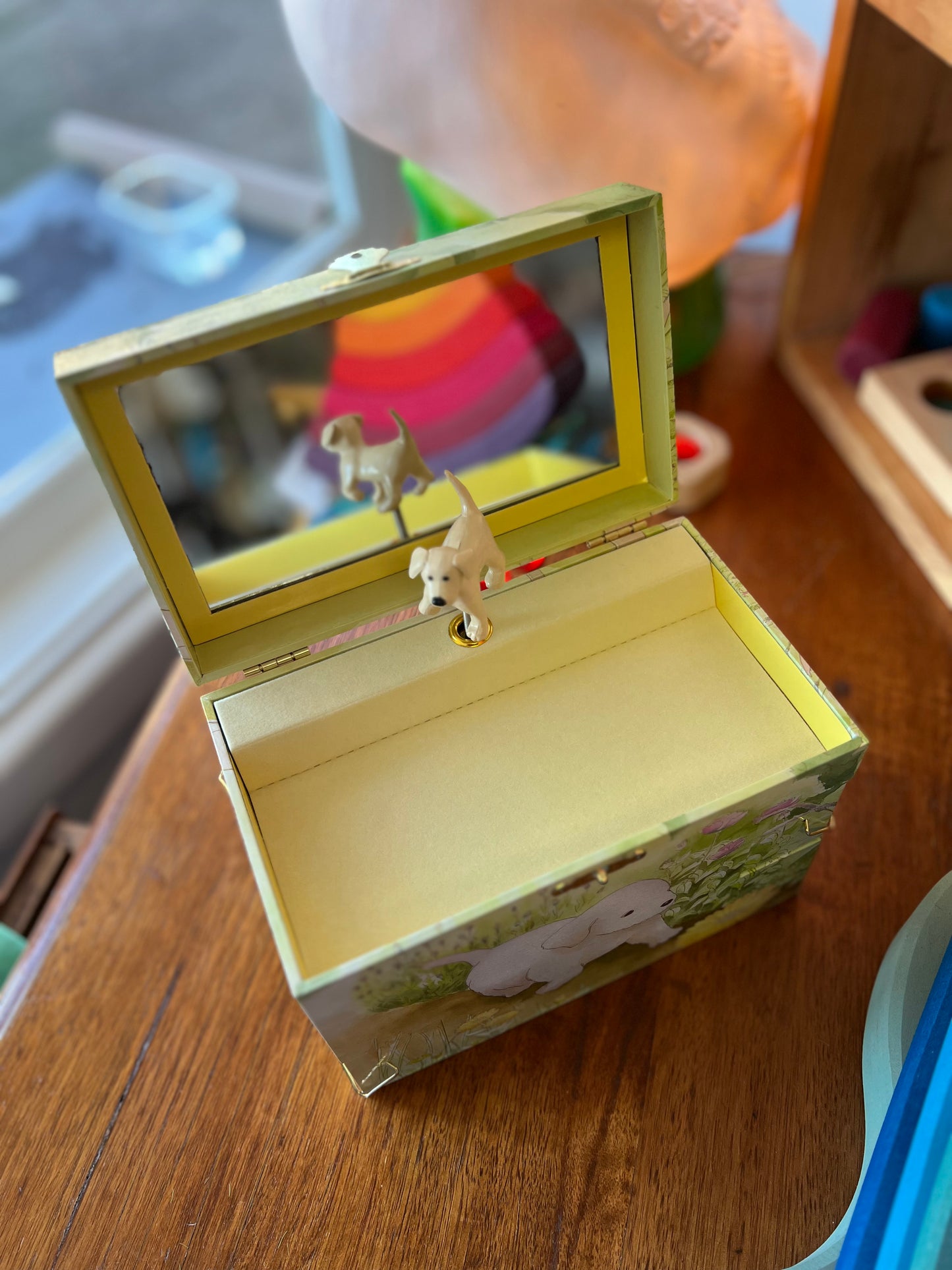 Jewellery Box (Music Box) Puppy Love