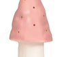 Heico vintage pink mushroom night light - lamp