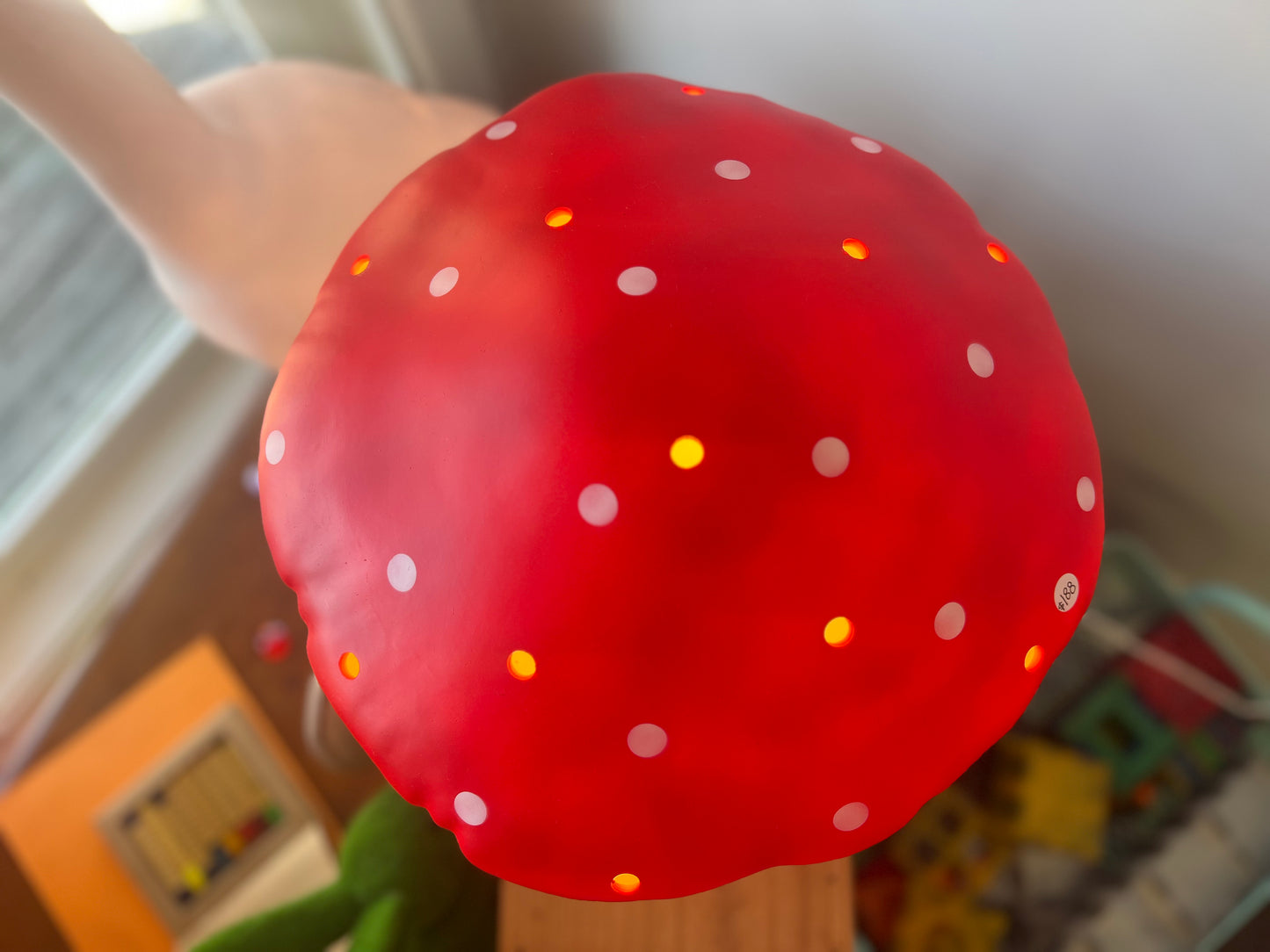 Heico Red large mushroom night light - lamp