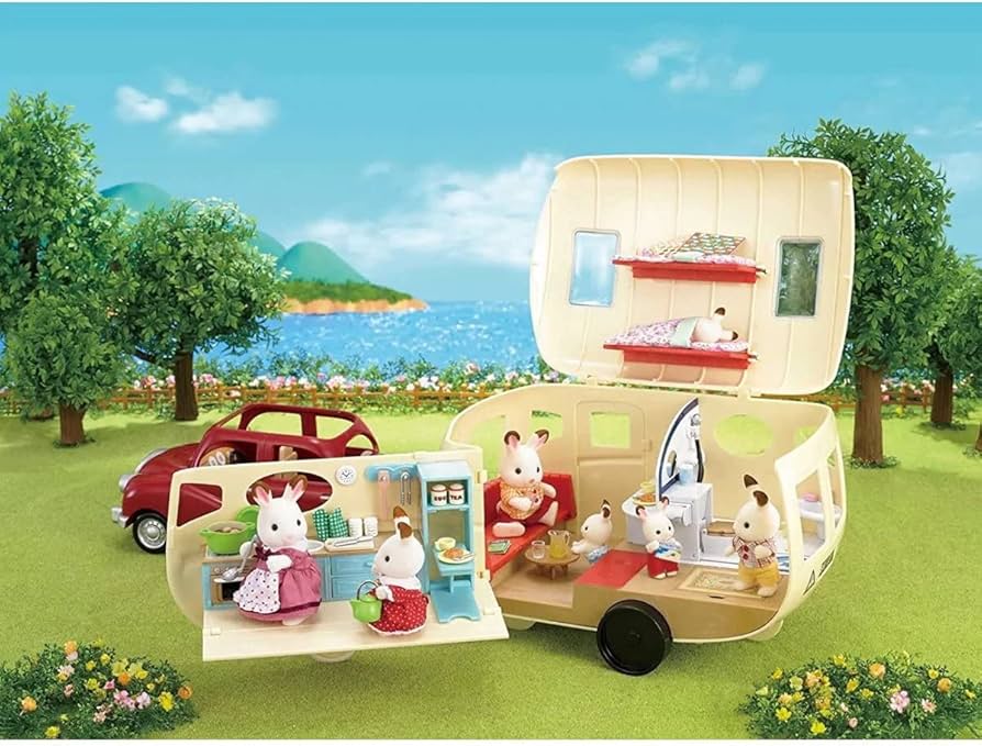 Damaged Box - Sylvanian families Caravan