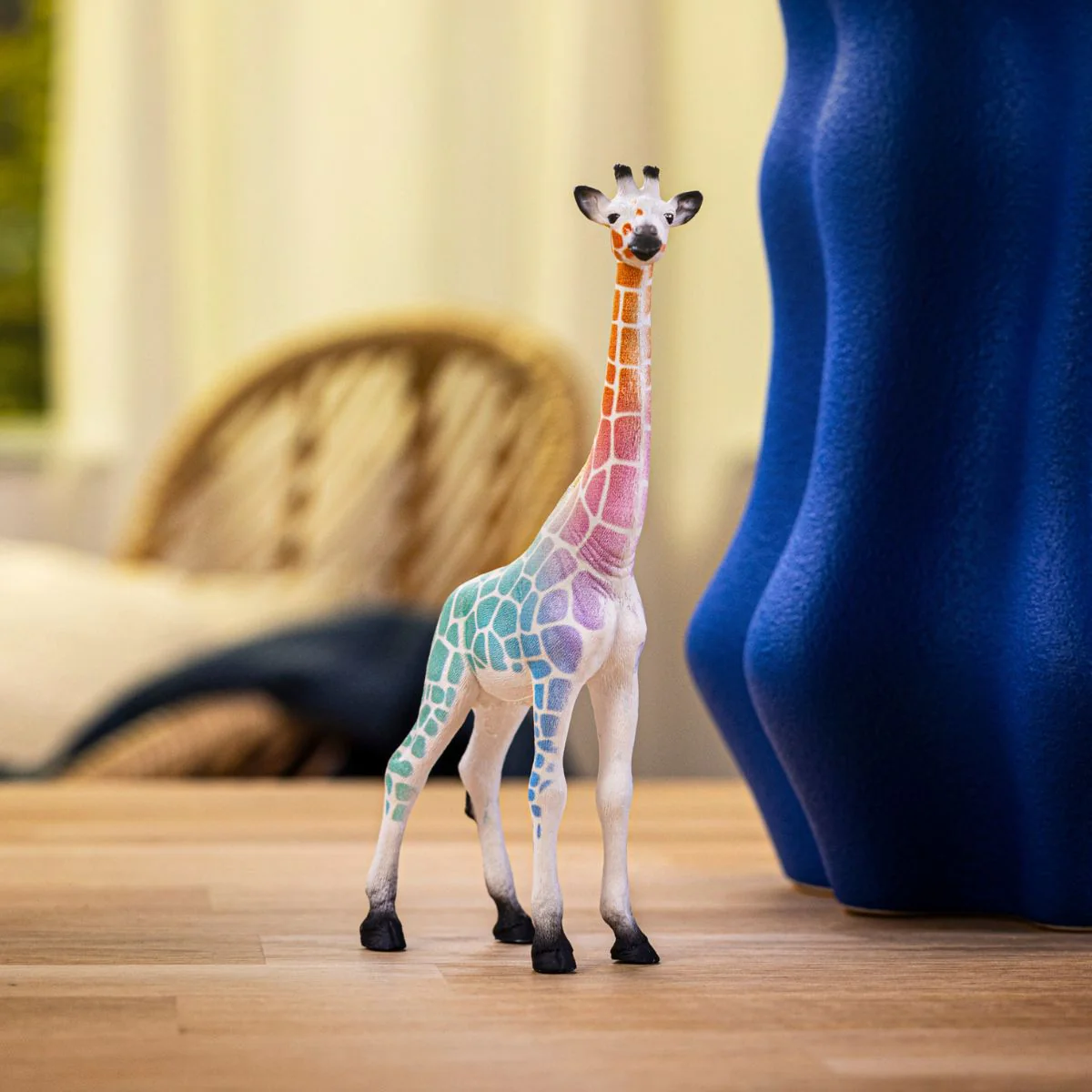 Schleich 90 years limited edition - Giraffe (rainbow)