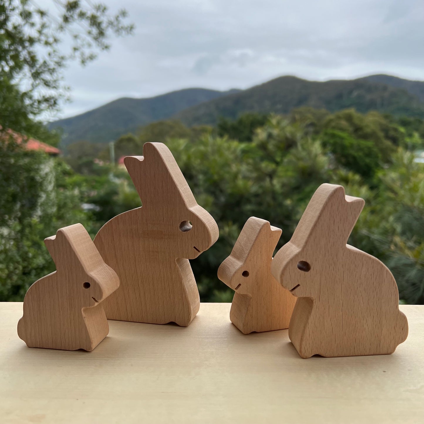 Wooden Bunnies | Individual (each)